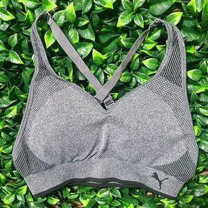 Puma Grey Sports Bra